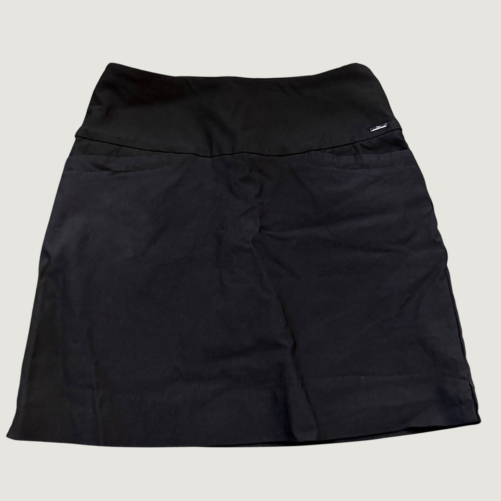 S.C. & Co. Womens Black Athletic Skort Size S Stretch Golf Tennis Mini Skirt